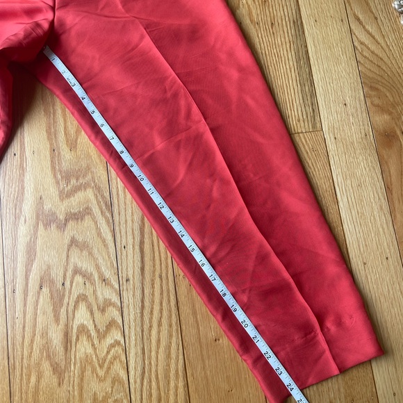 Ann Taylor LOFT orange/red cropped pant. - Picture 5 of 5